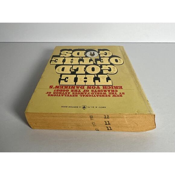 The Gold of the Gods by Erich von Daniken 1974 Bantam Books Vintage Paperback - Picture 6 of 9
